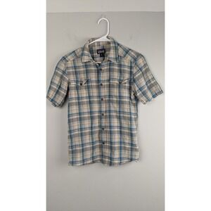 Patagonia XXS Organic Plaid Shirt • Sustainable‎ Cotton • Button-Up